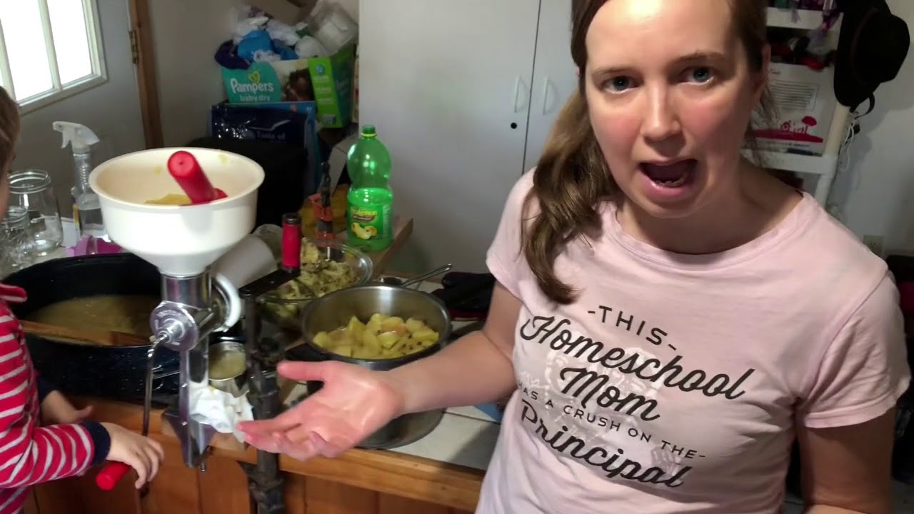 How To Make 2 Years Of Applesauce In A Few Days