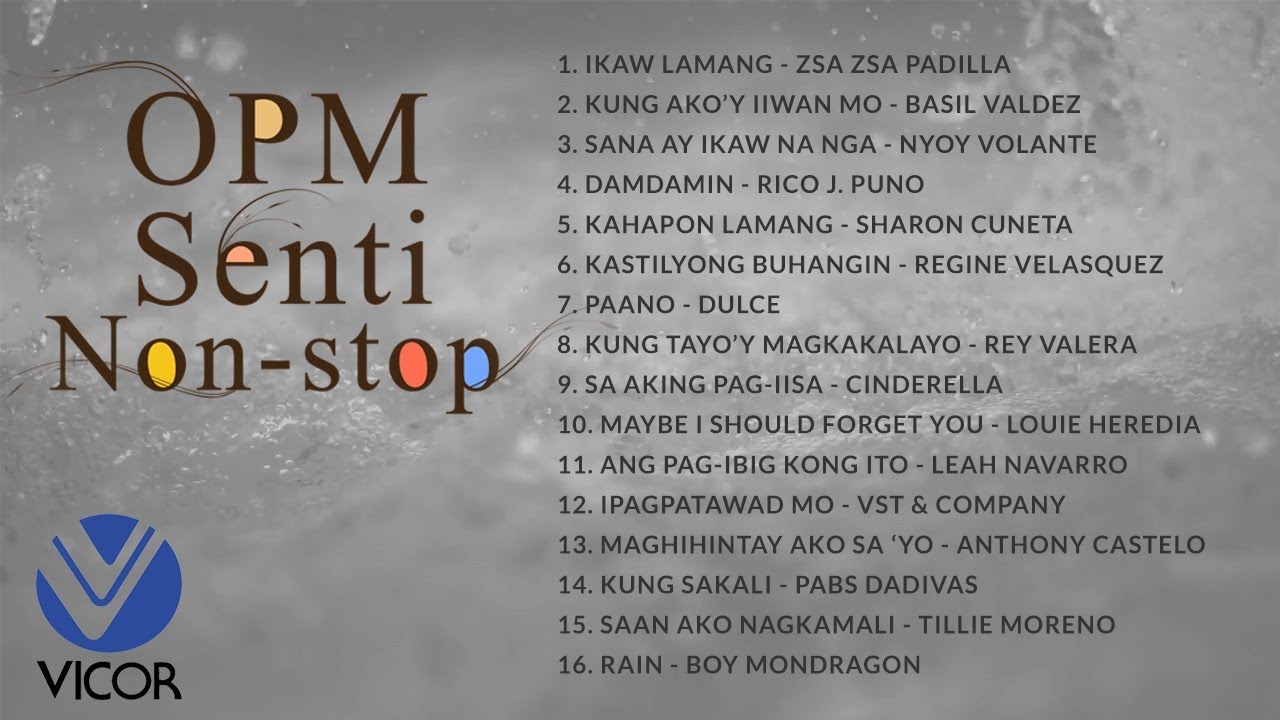 OPM Senti [Non-stop playlist] - YouTube