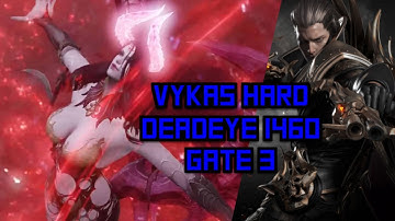 DEADEYE PISTOLEER LEGION RAID HARD MODE VYKAS GATE 3 CLEAR LOST ARK (with callouts)