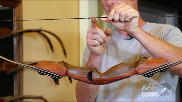 Bob Lee Bow Care - Setting your Nock Point