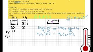 LC Physics - Thermal Equilibrium / SHC 2025