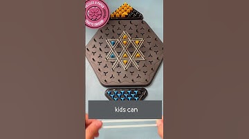 chain triangle chess game |  #puzzle #iq #impossible #iqtest