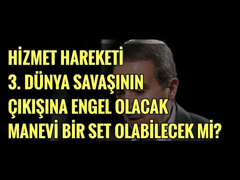 ALİ ÜNAL - 3. Dünya Savaşının Çıkışı - Hizmet Hareketi Bir Manevi Set Olabilecek Mi?