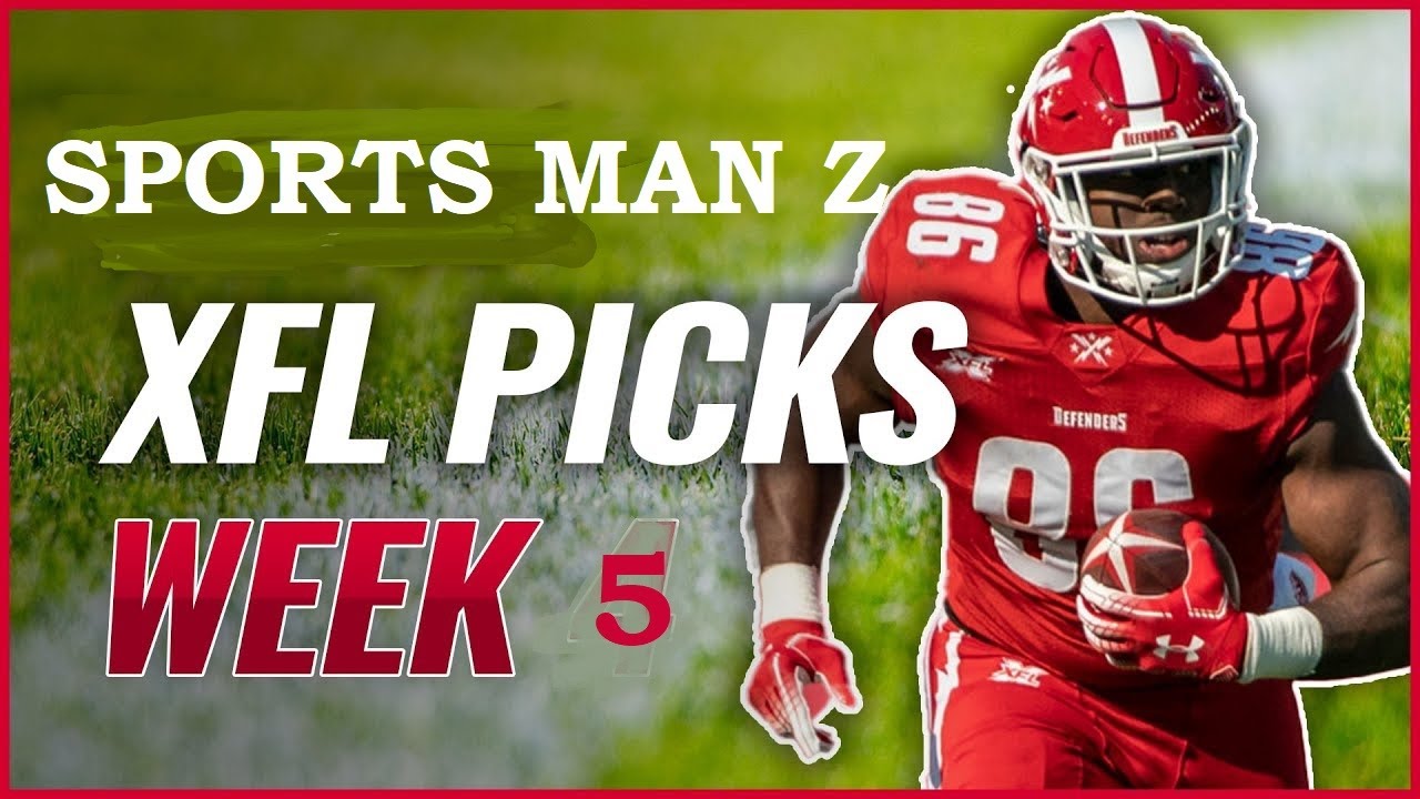 XFL WEEK 5 PICKS and WEEK 4 recap