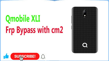 Qmobile Xli Frp remove With Cm2 | Qmobile Xli Frp Bypass | Qmobile Xli Google Account Remove