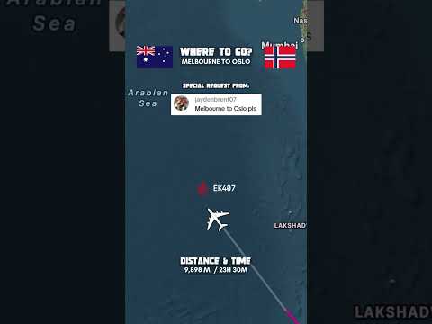 🇦🇺Melbourne to Oslo🇳🇴