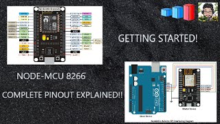#NODE-MCU (8266) COMPLETE PINOUT EXPLAINED!!