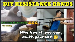 Download Lagu DIY RESISTANCE BANDS USING MOTORCYCLE TIRE INTERIOR / LET'S STAY FIT NATURAL / CHEST WORKOUT MP3