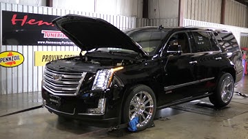 2018 HPE800 Cadillac Escalade Chassis Dyno Testing