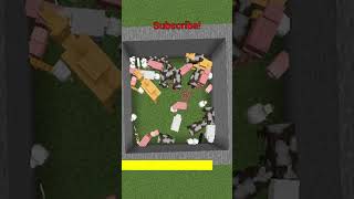 How Many Pigs 5 #shorts #minecraft
