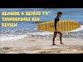 Firewire seaside  beyond 70 thunderbolt red mid length surfboard review