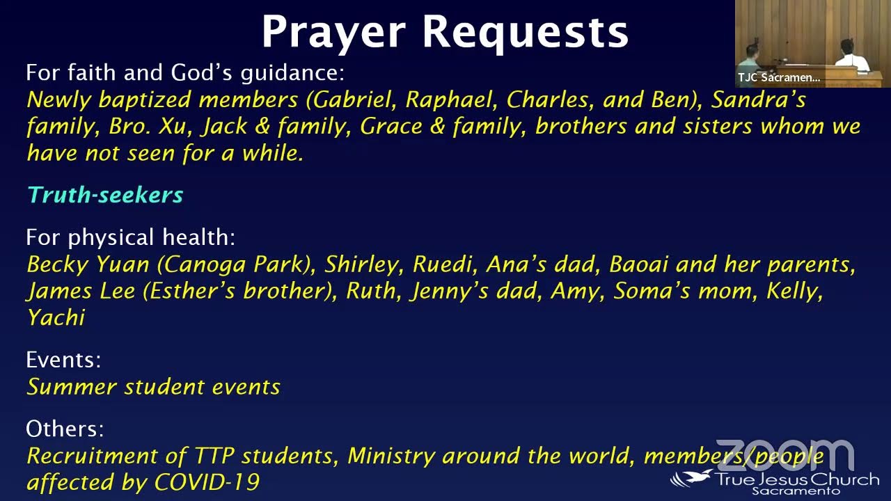 Be Perfect - Br. Chad Liu - 2023-07-15