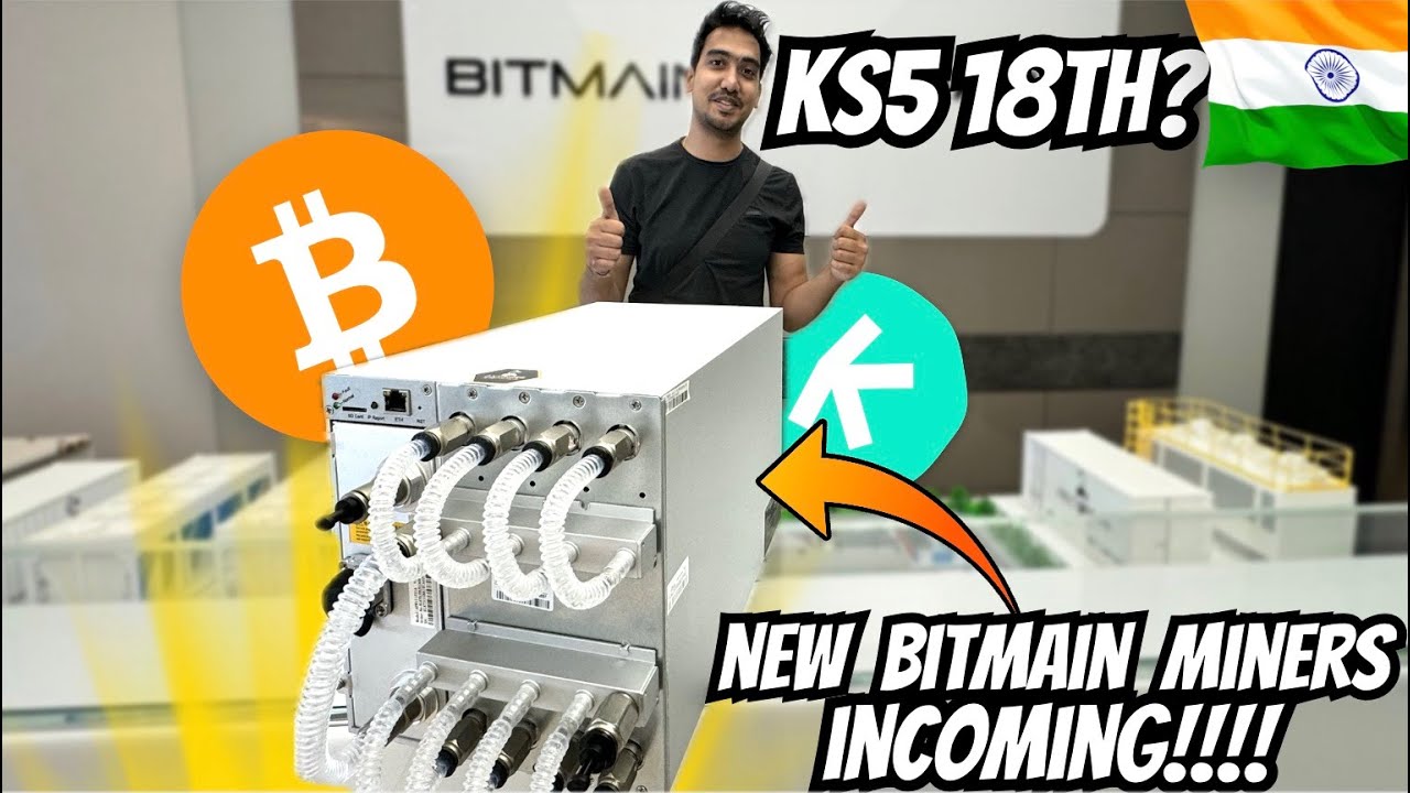 NEW ANTMINER KS5 18TH INCOMING! L9 Reveal! 🔥Crypto Mining India🚀  #bitcoinmining #antminer #asicminer