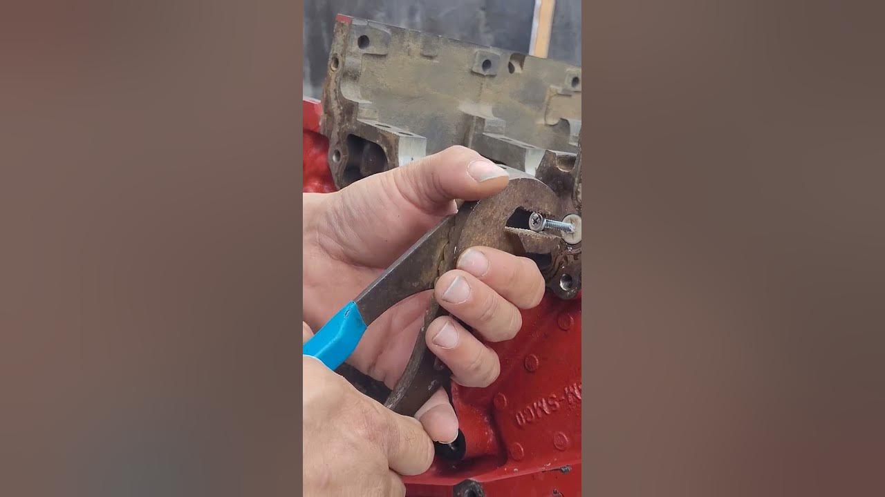 How to remove oil galley plug on a ls 5 3 youtube