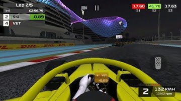 F1 Mobile Racing - Preparing for Abu Dhabi GP event #f12018game #f1mobileracing #f1 #edengames