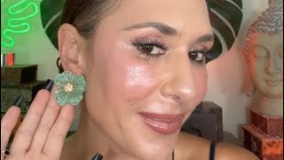 ASMR Costume Earring/Jewelry Collection Part 3 (with gum chewing) #asmr 