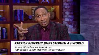 Pat Bev's candid interview on Stephen A's World