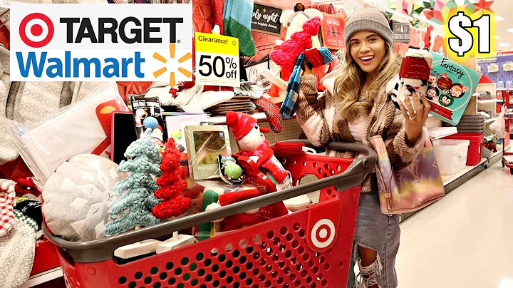 TARGET & WALMART AFTER CHRISTMAS SALE SHOPPING SPR...