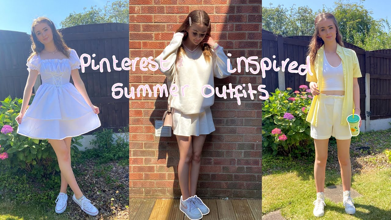 PINTEREST INSPIRED SUMMER OUTFITS | aesthetic & trendy fashion 2022