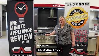 Caloric CPR304-1-SS Range Review - One Minute Info