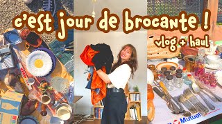 on va en brocante 🌼 vlog & haul