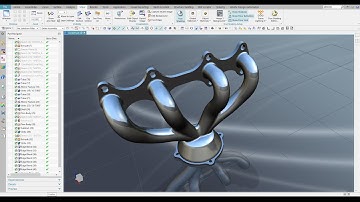 SIEMENS NX - Exhaust Manifold Modeling Tutorial