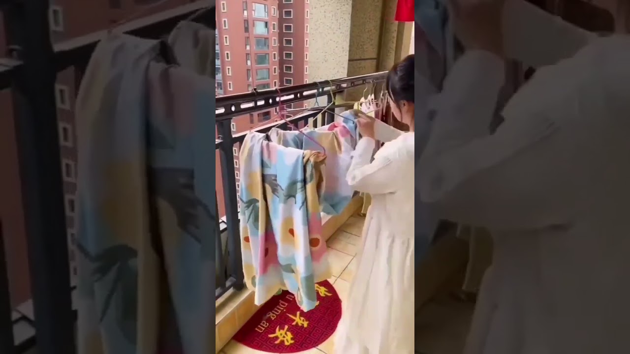 Space saving Round Laundry Drying Rack 😱😱 