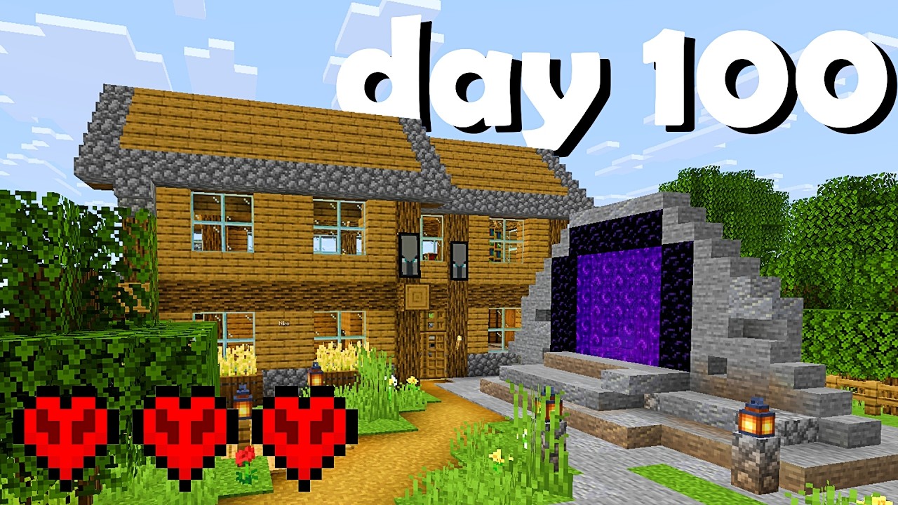 100 Days in Minecraft Hardcore