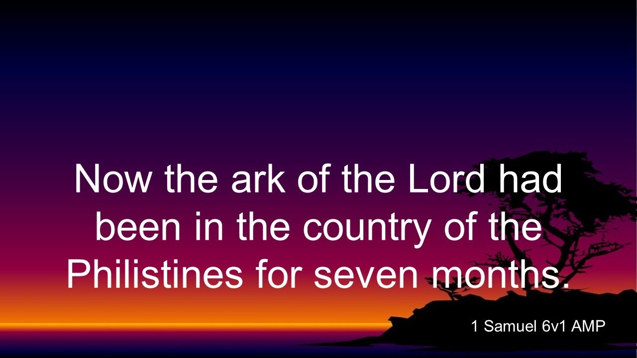 1 Samuel 6 Amplified Version Audio With Subtitles - YouTube