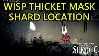 Hollow Knight Silksong Wisp Thicket Mask Shard Location Guide How to Get Wisp Thicket Mask Shard