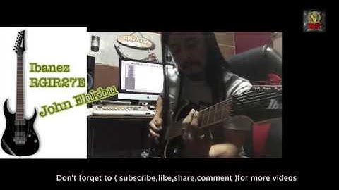 Metal tone IBANEZ RGIR27E-Ibanez Iron Label( John Ehkhu )
