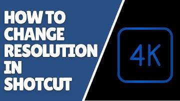 Shotcut How to Change Resolution
