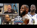 Draymond Green Says LeBron James is the Greatest Face of the NBA Ever | THE ODD COUPLE