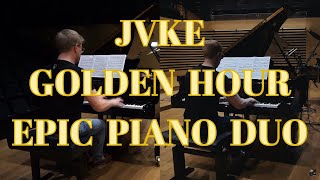 JVKE - golden hour but it's an epic piano duo