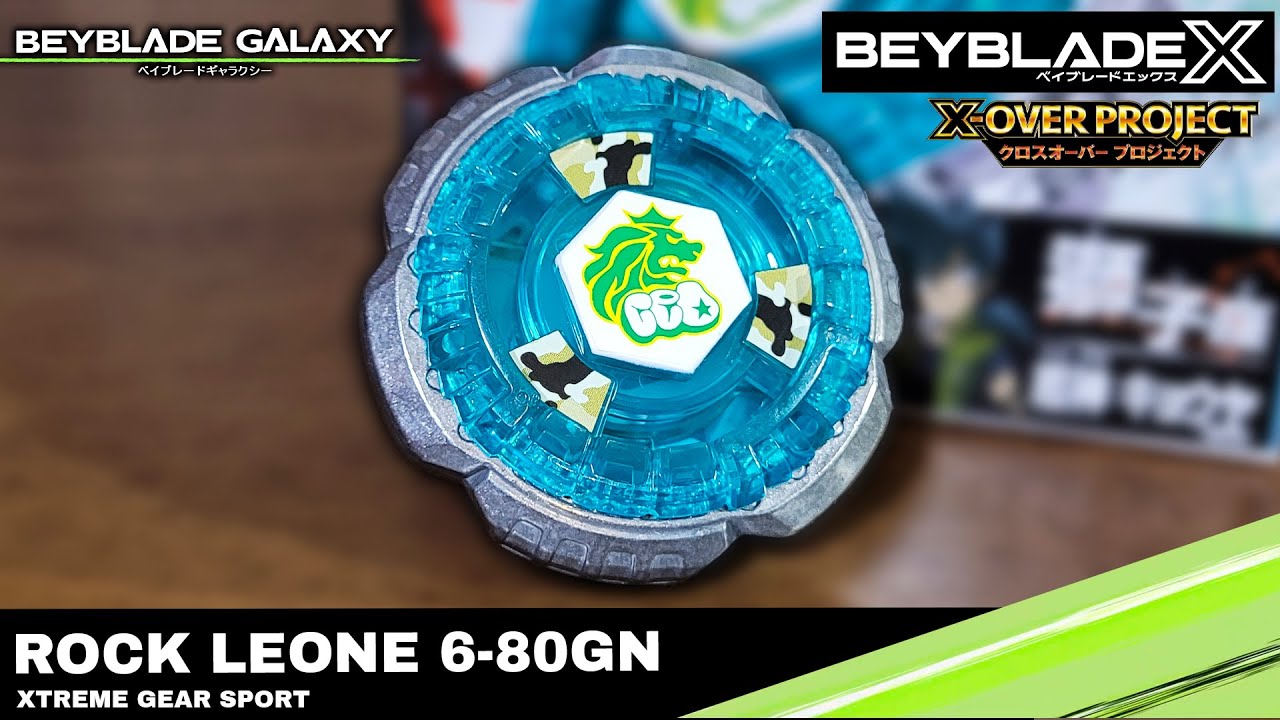 Analysis BX-00 ROCK LEONE 6-80GN [Beyblade X Project X-Over] - YouTube