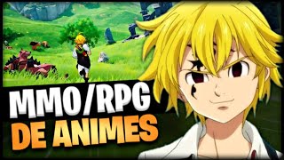 OS 10 MELHORES RPG/MMORPG de ANIMES para Android 2022