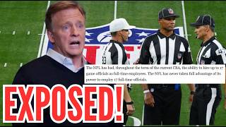 NFL EXPOSED FOR NOT HIRING FULL-TIME OFFICIALS! As League BLAMES REFEREES For POOR ON-FIELD PRODUCT