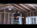 Roof only shed 