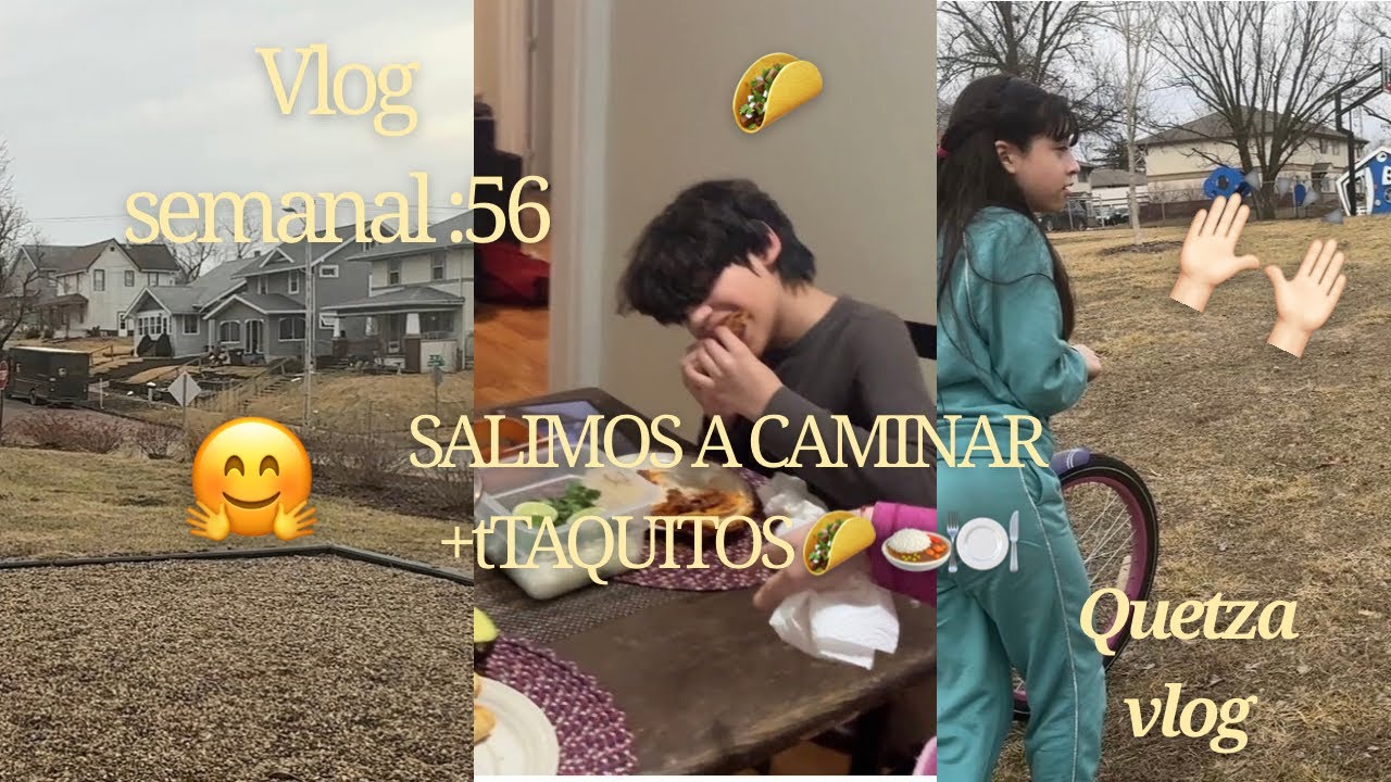 TAQUITOS+SALIMOS A CAMINAR 🚶‍♀️ 🌮 