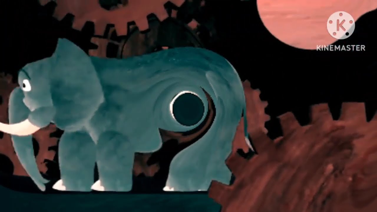 slowed version hickory dickory docks | best fx effects | elephant 🐘 scene