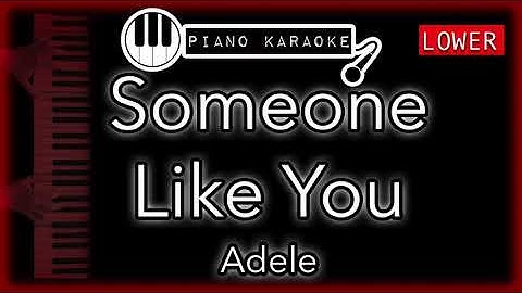 Thumbnail of Someone Like You (LOWER -3) - Adele - Piano Karaoke Instrumental