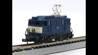 MicroAce N Scale Japan National Railway EF 61 Locomotive Demo