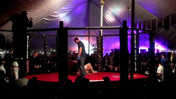 Port Huron AFC The Angry Bull MMA fight Nathan "Th...