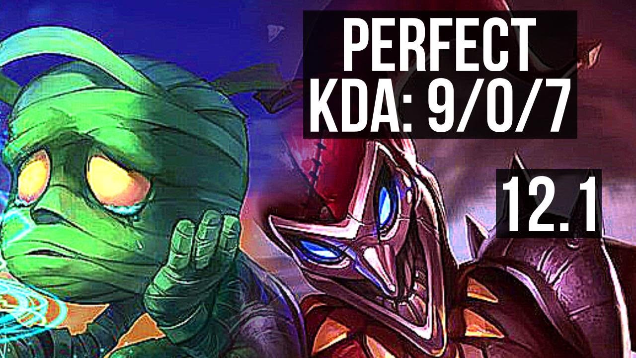 AMUMU vs SHACO (JNG) | 9/0/7, Legendary, 1.0M mastery | KR Diamond | 12.1