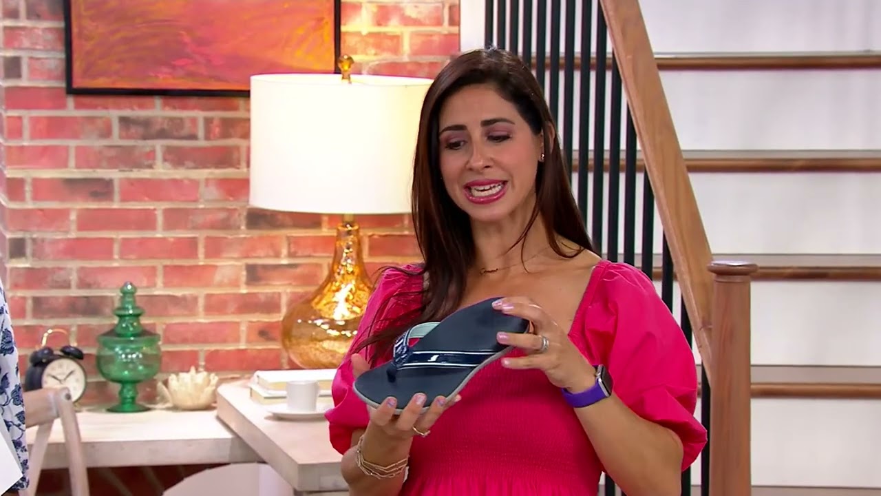 Vionic Patent Leather Thong Sandals - Tide Sport Tide Sport on QVC