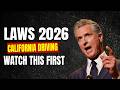 New California Driving Laws 2026 – Millions of Drivers Don’t Know This | Watch This First