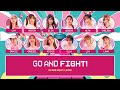 JKT48 – GO AND FIGHT! [Color Coded Lyrics ID/JP/EN]
