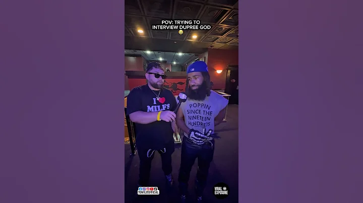 I don't think he liked my question #comedy #interview