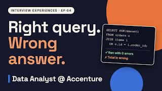 Accenture Data Analyst Interview: All 5 Rounds + SQL Questions | Ep. 4