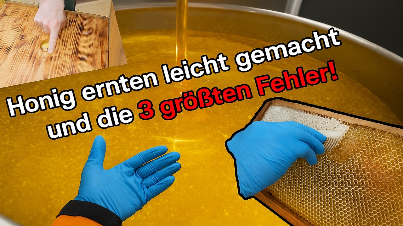 Honig ernten wie ein Profi – Schritt für Schritt